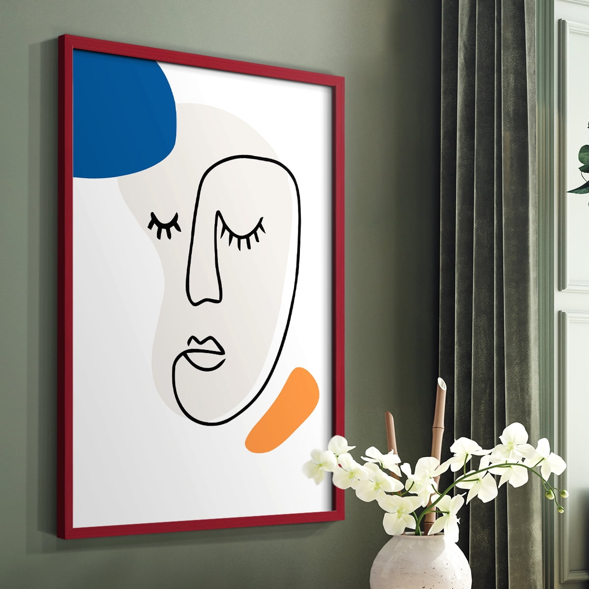 Matisse CCXCIV in Solid Wood 8 x 10 Framed Print