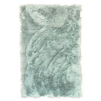 Super Area Rugs Plush Soft 7 x 5 Foot X Large Sheepskin Shag Faux Fur Rug