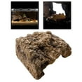 thumbnail image 4 of pitrice Simulation Reptile Hiding Cave Hole Adornment Artificial for Turtle Tortoise Small, 4 of 8