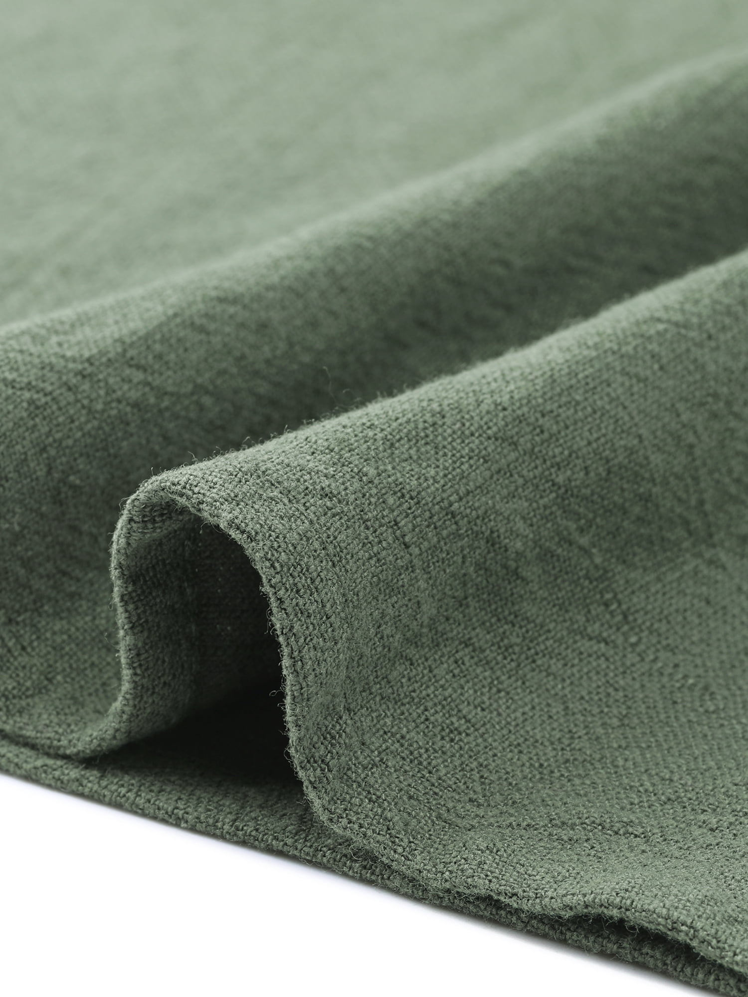DARING DIVA Linen Sleeveless Dress M Green
