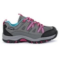 thumbnail image 2 of Trespass Chaussures de Marche pour Enfants Gillon II - Coupe Basse, Imperméables, Membrane Respirante, Languette à Soufflet, Protège-Orteils et Talon, Soutien de Cheville, Assise Plantaire Rembourrée, 2 of 7
