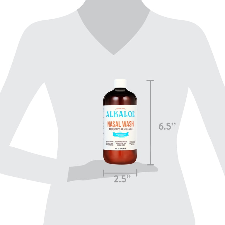 Alkalol Original Nasal Wash, 3-Pack (48 fl oz) photo 8