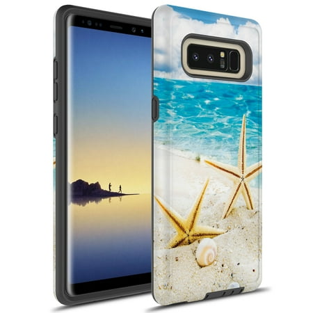 Fashion Note (GALAXY NOTE 8 CASE, NOTE 8 CASE, KAESAR Graphic Design Fashion Cute Girl Ultra Thin Slim Shockproof Protection Armor Protective Cover for SAMSUNG GALAXY NOTE 8 -)