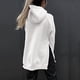 thumbnail image 5 of Puntoco mujeres Casual manga larga suelta sólido bolsillo cuello redondo medio y largo tops sudaderas con capucha blusa de mujer Puntoco Puntoco-414, 5 of 8