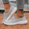 thumbnail image 6 of XYBOMB Claerance Sneakers for Women, Shoes for Women Comfy orthopedic Walking Shoes 2024 New orthopedic Women's Breathable Slip Arch Support Non Slip Shoes, 6 of 7