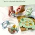 thumbnail image 4 of Molde de silicona para helado de bebé, máquina para hacer helados, moldes para paletas, alimentación de frutas para bebé, chupete, juguete mordedor, accesorios para bebé, 4 of 6