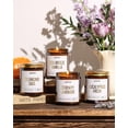 thumbnail image 2 of Juego de velas aromáticas Candle AOOVOO, 4 piezas, velas de soja de 1,06 litros, 2 of 7