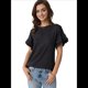 thumbnail image 2 of Tops de Corta para Mujer, Color Negro, Talla L, 2 of 9