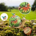 thumbnail image 2 of Estatua De Caracol De Resina Para Jardín, Escultura De Animal, Decoración De Estatuilla Impermeable Para Jardín Al Aire Libre Para Navidad, Adorno De Acción De Gracias sonducket HA036731-00, 2 of 6