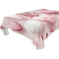 thumbnail image 5 of Ryvnso Valentines Love Rectangle Table Cloth Tablecover Dinning Tablecloth 60"x60", 5 of 8
