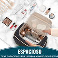 thumbnail image 3 of Cosmetiquera Neceser Organizador De Viaje Portátil Bolsas Xtellar Color Negro, 3 of 3