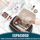 thumbnail image 3 of Cosmetiquera Neceser Organizador De Viaje Portátil Bolsas Xtellar Color Negro, 3 of 3