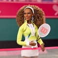 thumbnail image 3 of Barbie Serena Williams Doll, Barbie Signature, Tennis Player Fashion Doll With Uniform and Racket, 3 of 6