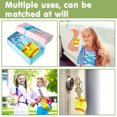 thumbnail image 2 of 15PCS Softball Baseball Acrylic Keychain Blank with Tassel, Party Gift, Yellow, 2 of 5