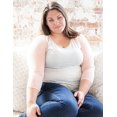 thumbnail image 3 of Delta Platinum Women's 3/4 Sleeve Raglan Tee - P508T, 3 of 4