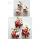 thumbnail image 3 of Guardurnaity Flor artificial de larga duración para bodas - Brazalete de ramillete de boda de bajo mantenimiento blanco Type3 NO3, 3 of 6