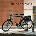 thumbnail image 1 of Simulation 1:8 28 Grande Barre Vélo Fleur Rétro Classique Alliage Jouet Modèle en Boîte, 1 of 5