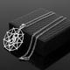 thumbnail image 4 of Jewelry Slipknot Necklace Hollow Pendant, 4 of 4