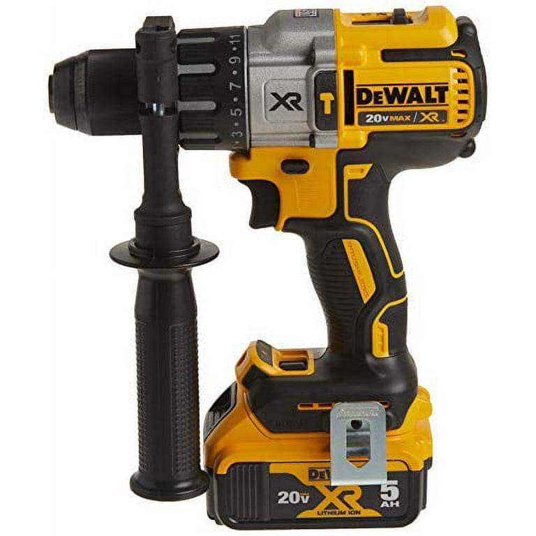 DEWALT 20V MAX XR Hammer Drill Kit, Brushless, 3-Speed (DCD996P2