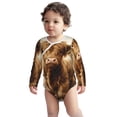thumbnail image 2 of Xecao Cute Calf Butterflies A Print Baby unisex-baby Cotton Long-sleeve Bodysuits-3 Months, 2 of 6