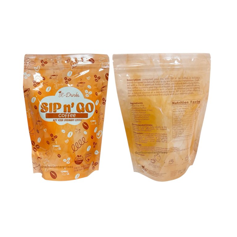 K-Drinks by Meldhen SIP n° GO Coffee - Keto-Friendly Instant