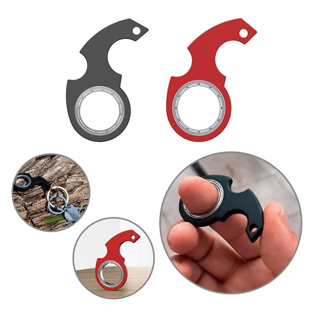 Xihbxyly Llavero Giratorio de Juguete, Juguete Creativo para La Ansiedad, con Rotación de La Punta de Los Dedos, Llavero Antiestrés, Reduce La Ansiedad, Potencia La Concentración, Tamaño Compacto, Co