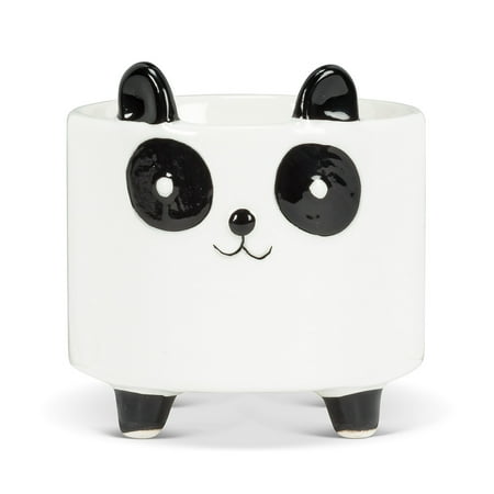 Set of 4 Small Panda Planter