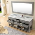 thumbnail image 3 of Water Creation MADALYN72GB 72 in. The Madalyn Collection Double Sink Bathroom Vanity, Cashmere Grey, 3 of 5