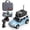 Blue, variant on 1:64 Mini Coche RC FPV, Mini RC Car with HD Wide-Angle WiFi Live Streaming, Remote, App Dual Control, 3-Speed, Gyro Self-Balancing, Suspension System, VR Mode for Indoor Outdoor Driving