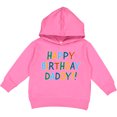thumbnail image 2 of Inktastic Happy Birthday Daddy Toddler Hoodie, 2 of 4
