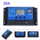 thumbnail image 1 of Controlador inteligente de carga de panel solar LCD USB Regulador automático de batería de 12V / 24V, 1 of 2