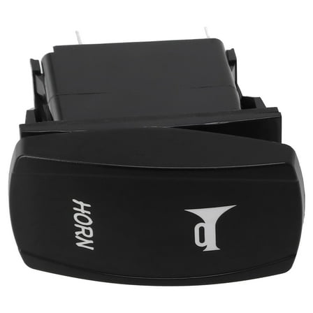 Blue Led Horn Toggle Rocker On Off Switch Speaker Push Button Car Boat Bell