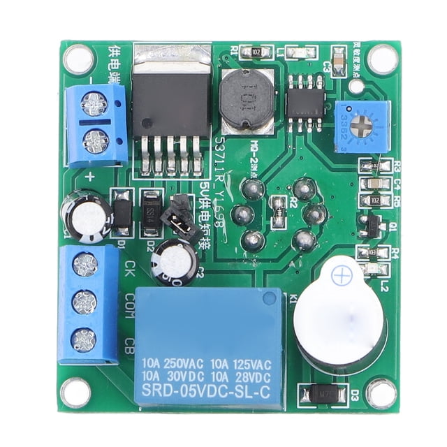Módulo sensor de humo con interruptor de PVC, luz, sonido y alarma, detector de humo, módulo de alarma para cocina, hotel, CC 5-30 V