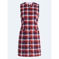 thumbnail image 6 of Free Assembly Women's and Women's Plus Sleeveless Tweed Mini Dress, Sizes 0-28, 6 of 6