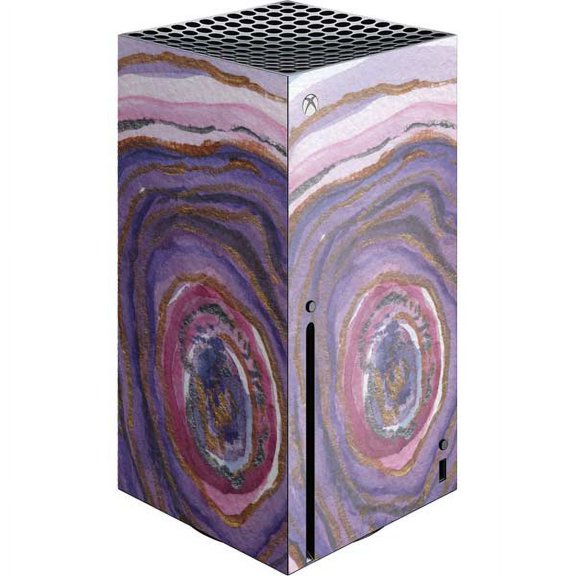 Skinit Geode Lilac Watercolor Geode Xbox Series X Console Skin