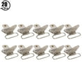 thumbnail image 6 of 20PCS Metal Suspender Clips Suspender Snap For Clothes Decoration Project Craft20pcs, 6 of 8
