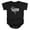 Beetlejuice, variant on The Goonies Flag 1 Unisex Infant Snap Suit for Baby (12 Months) Black