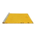 thumbnail image 2 of Ahgly Company Machine Washable Indoor Rectangle Abstract Yellow Modern Area Rugs, 5' x 7', 2 of 4