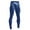Blue, variant on Dovford Men's Thermal Pants Fleece Lined Long Johns Bottom Athletic Base Layer Cold Weather