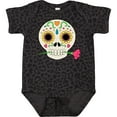 thumbnail image 3 of Inktastic DÃ­a De Los Muertos Skull with Flower Boys or Girls Baby Bodysuit, 3 of 5