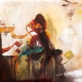 thumbnail image 2 of Abbas, Helen 20x20 White Modern Wood Framed Museum Art Print Titled - Shadows I, 2 of 4