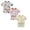 6pcs Baby Boys Summer Outfits-Blue+Red+Light Yellow, variant on Gerichy 6-Piece Toddler Boys Outfit Sets Short Sleeve Summer Cotton Crew Neck T-shirts and Shorts for 1t 2t 3t 4t 5t