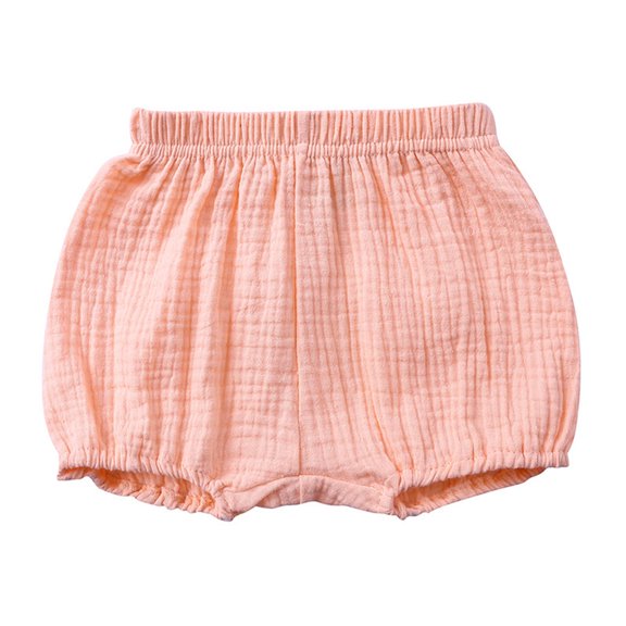 𝐁loomers for Baby Girls 𝐃iaper 𝐂overs Cotton Linen Ruffle Solid 𝐓riangle Baby Boys Shorts Summer Toddler Underwear