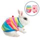 thumbnail image 2 of 2 Pcs Dresses Winter Small Dog Jumpsuits Winter Dog Coats Rabbit Costume Outfits Cute Animal Vest, 2 of 3