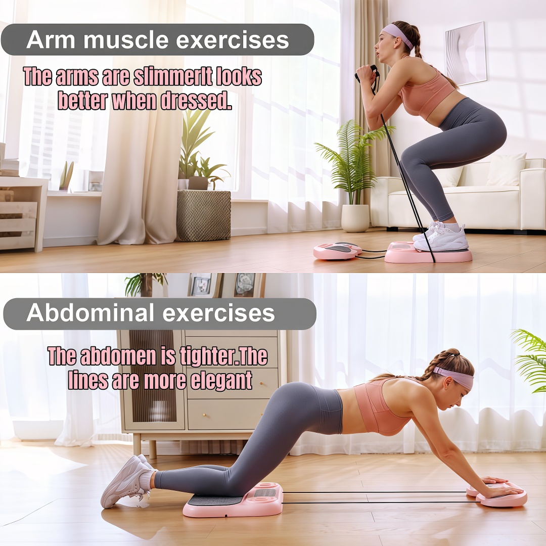 Upgraded 8-in-1 Foldable Pilates Set – Multifunctional Home Gym Equipment with Core Strengthening Board, Portable & Space-saving, Perfect Gift for Fitness Loving Women