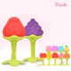 thumbnail image 5 of Juguetes para la dentición (1 paquete) - Juego de llaves para la dentición infantil, congelador orgánico natural seguro para bebés y niños pequeños, mordedores de silicona para bebés - Piña oso de fresa Juguete, 5 of 5