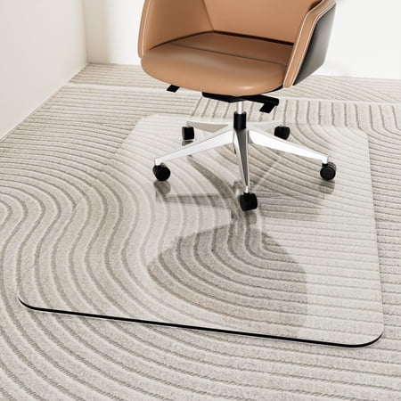 tempered glass chair mat 48 product