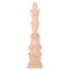 thumbnail image 4 of Wood Carved Applique Roman Column Design For Furniture Decorations Retro Beige 1Pcs DIY Projects, 4 of 5