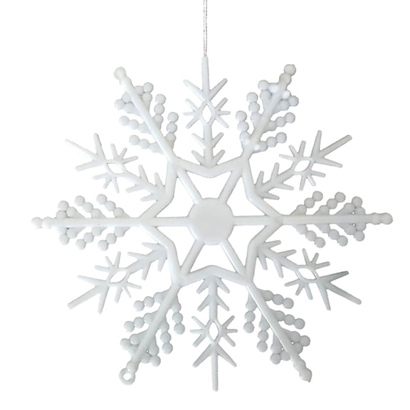 Clearance Sale! Christmas Decorations Snowflakes Snowflakes Holiday Decorations Window Accessories Hangs Practical Home Decor B