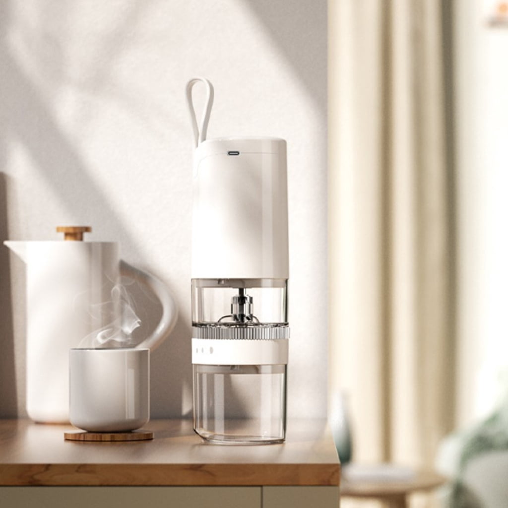 Electric Coffee Grinder Adjustable Burr Mill Coffee Mill Portable Grinder for Outdoor and Indoor